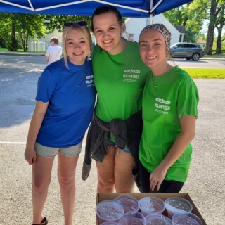 Volunteers at Spring Cycle Roanoke SAG