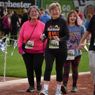 4 Mile Finish Line