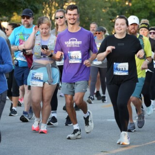 On course Half Marathon