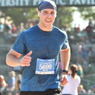 2025 Half Marathon runner