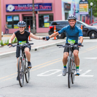 Spring Cycle Finish Line