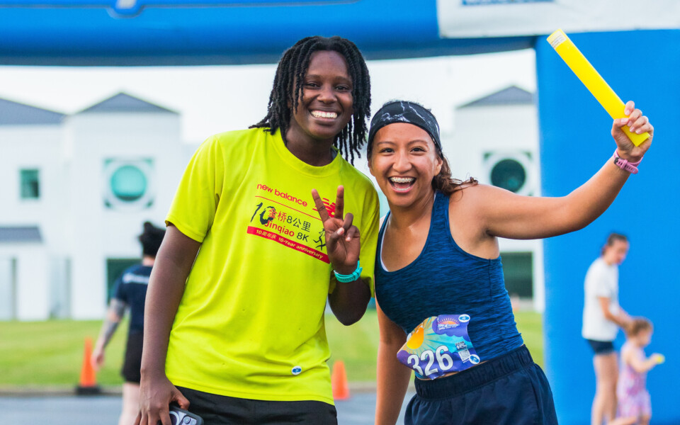 Summer Sunset Relay Happiness